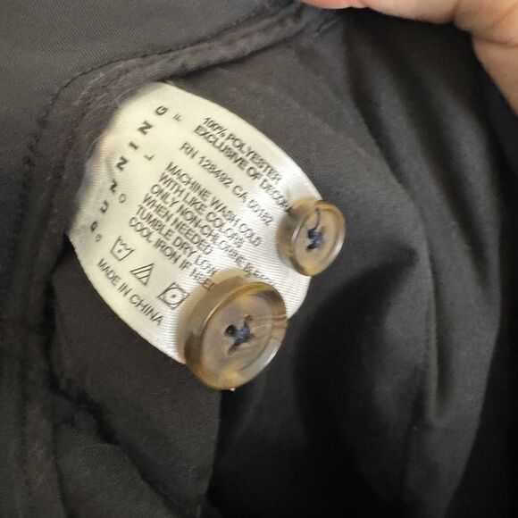 S Dunning Golf Pants Mens 34x31 Black Performance Flat Front Stretch Activewear - Picture 10 of 11